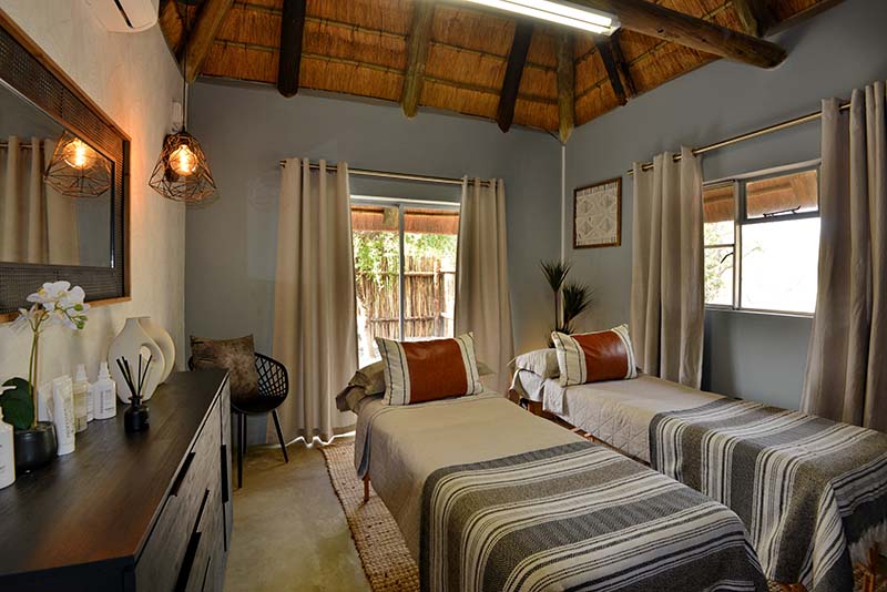 Un masaje de pareja entre safaris